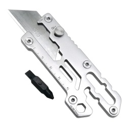 New Paper Cutter Letter Opener Outdoor Home Repair Express Box Opener Knife Multifunctional Combination Tools Wholesale (XH-16)