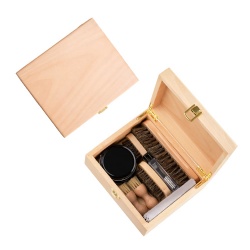 Beech Box Shoe Shine Maintenance 11-Piece Set (XJ-M11)