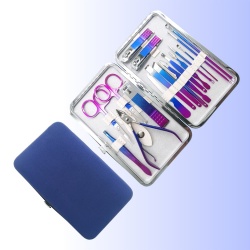 Bright colors, stainless steel 18-piece nail clipper set, manicure tools（MT-G18X）