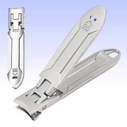 Creative Ultra-Thin Powder Portable Stainless Steel Mini Folding Nail Clipper