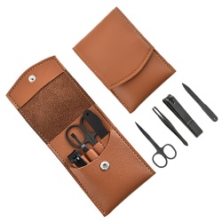 Blackened 4-Piece Nail Clipper Set